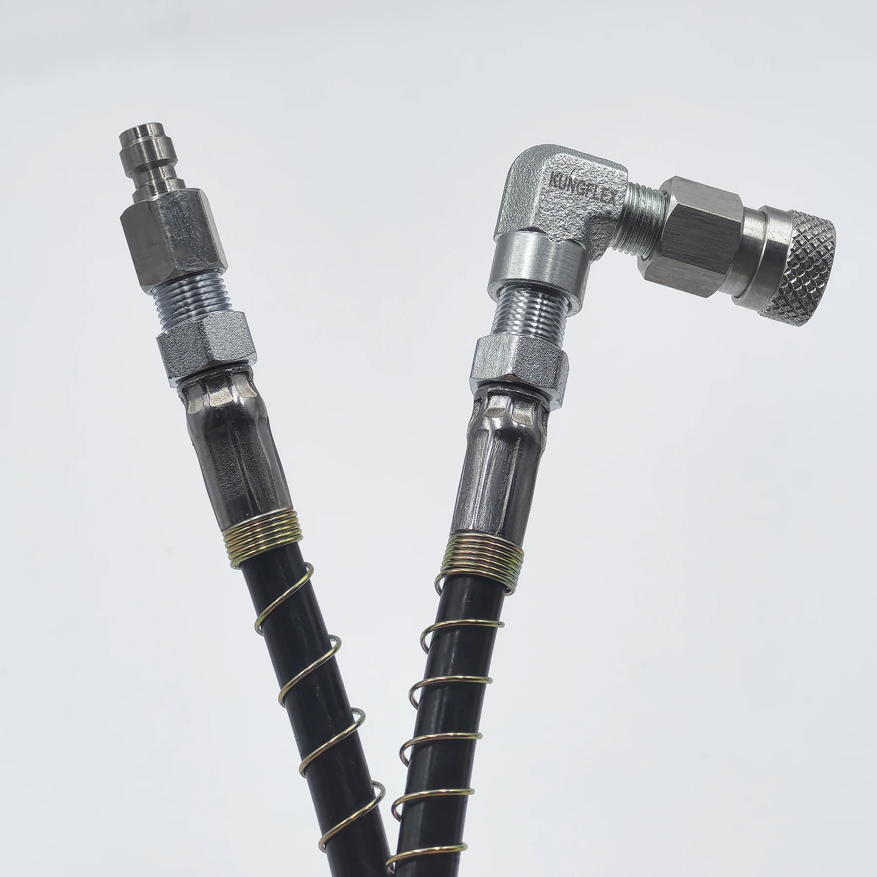 de carregamento de mola HPA, Chicote de