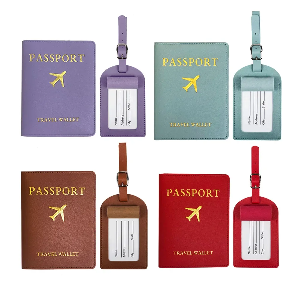 women-men-pu-leather-luggage-tag-passport-cover-suitcase-name-id
