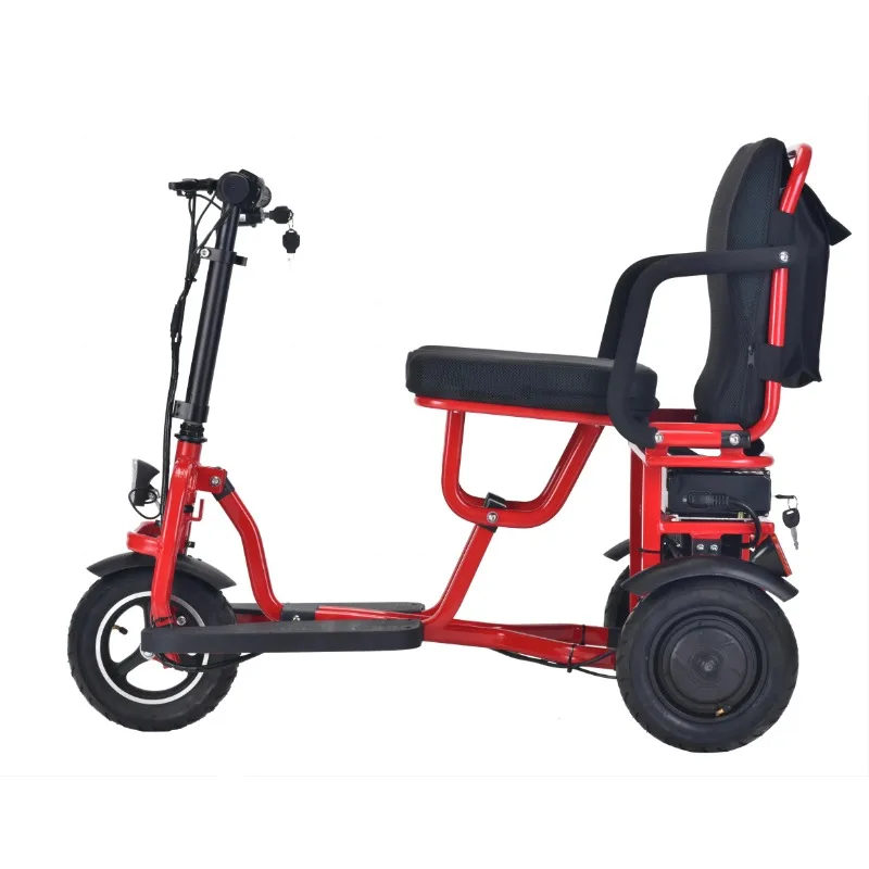 Facile Da Trasportare Triciclo Elettrico Pieghevole 3 Ruote Cina Scooter Elettrico Per Mobilità All'Ingrosso Pieghevole Per Anziani Disabili