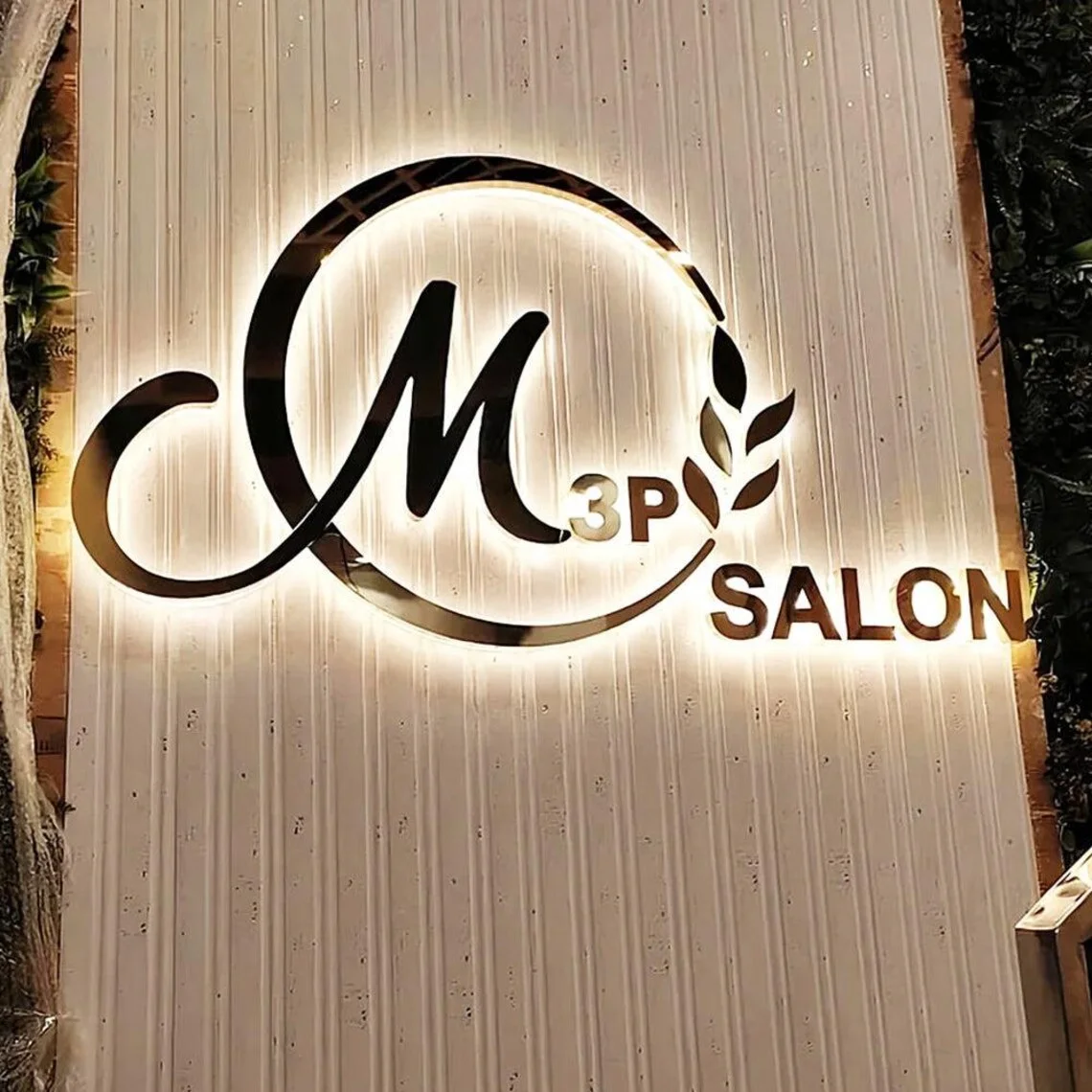 Backlit Sign 3D Metal Letters Channel Storefront Signage Business Lobby Office Led Light Box for Outdoor indoor USE