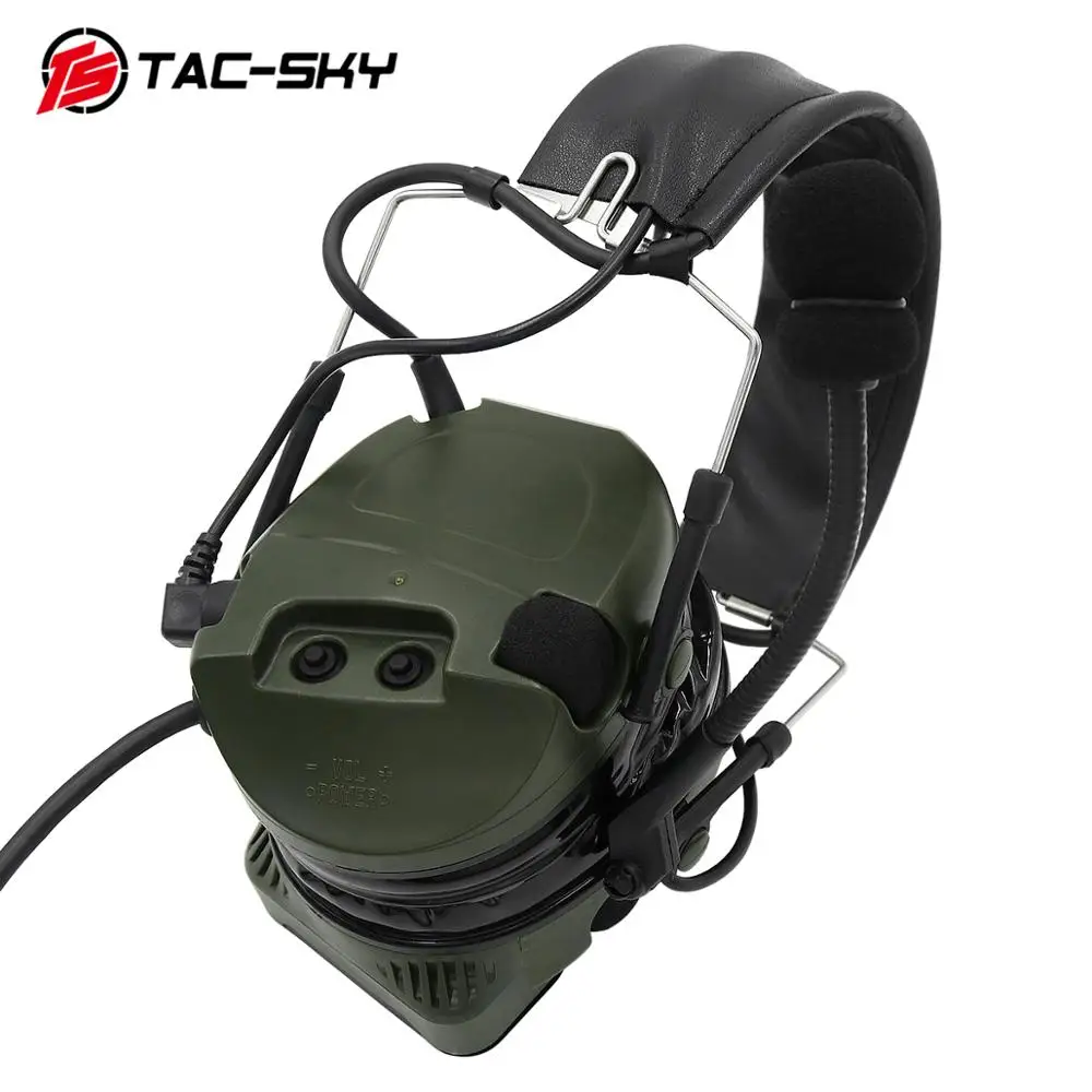 TS TAC-SKY COMTAC I Silicone Earmuffs Noise Reduction Pickup Shooting Tactical Headset Comtac Headset