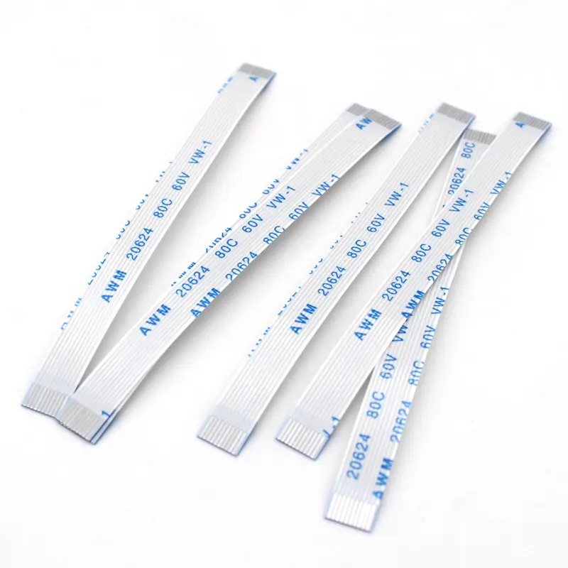 10PCS FPC FFC Ribbon Flexible Flat Cable 4/6/8/10/12/14/16/18/20/24/30/34/40/50/60P Pin Pitch 0.5MM 1.0MM A-Type Wire Length - Image 5