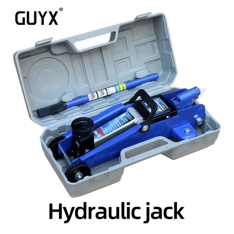 

2 Tons/3 Tons Horizontal Hydraulic Jack For Small Cars Car Mounted Van Off-road Vehicle Hydraulic Jack 2t/3T Tire Repair Tool