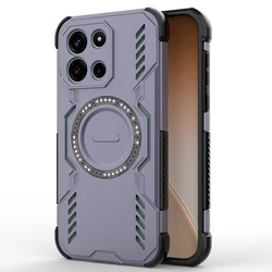 Turbo Heat Dissipation Magnetic Anti - Drop Acrylic Case for Oneplus Turbo6 (PURPLE)