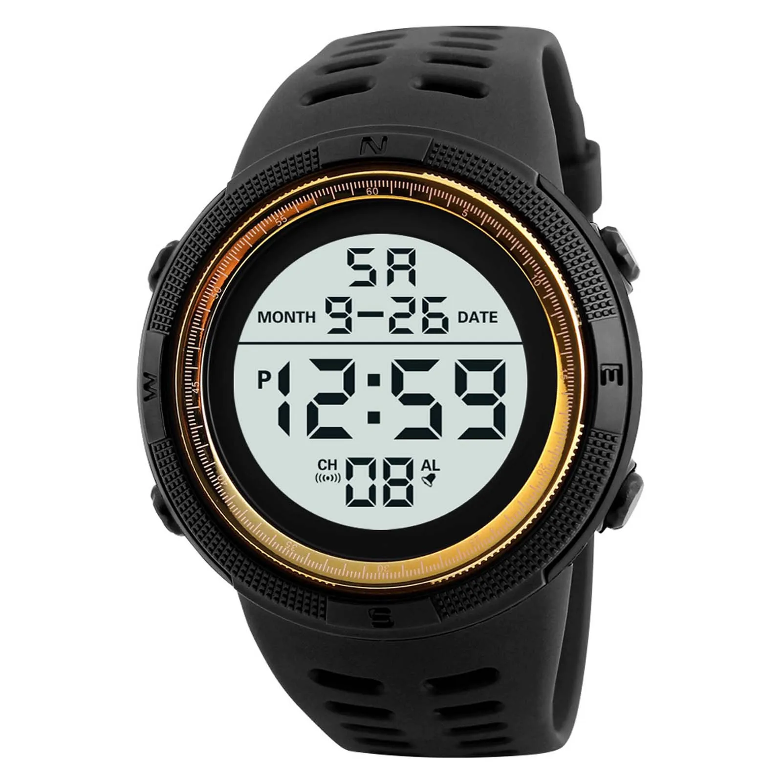 

Luxury Mens Digital LED Watch Date Sport Men Outdoor Electronic Watch cronografo mecanico relojes raros originales hombres