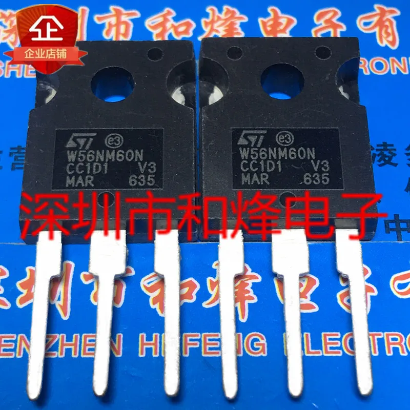 

5 шт.-10 шт. STW56NM60N W56NM60N TO-247 600V 45A Новый и оригинальный на складе