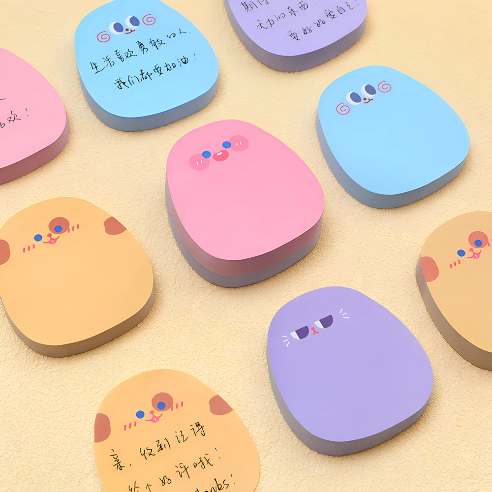 Kawaii Sticky Notes - Cute Journaling Memo Pads for To-Do Lists and Planning