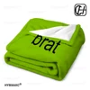 brat charli xcx Comfortable Flanne Blanket Fluffy Soft Bedroom Decor Sofa Blankets Comforter Home and Decoration 4