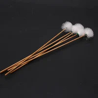 5Pcs Goose Feather Earpick Wax Remover Earpicking Ear Cleaner Stick Health Care 2