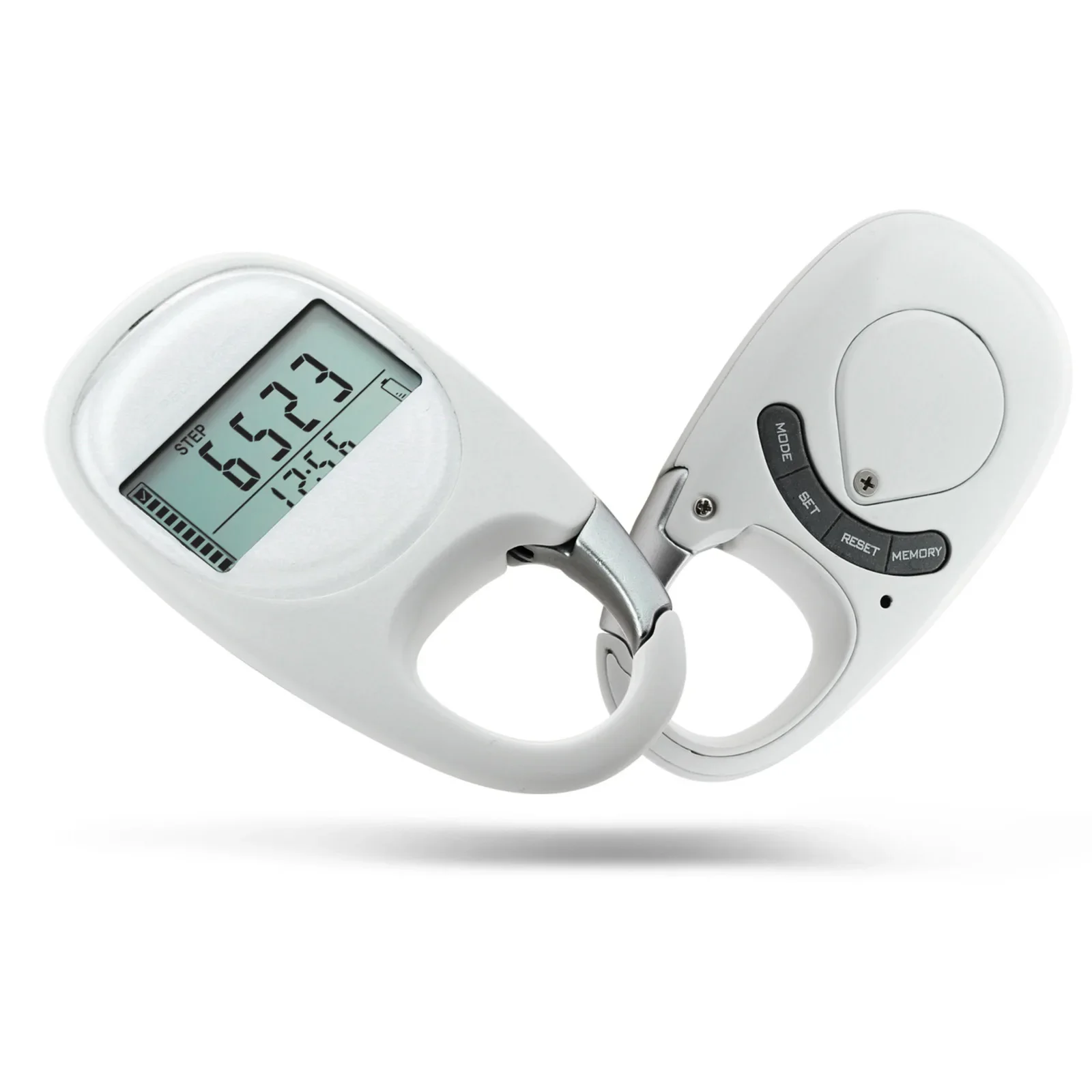Digital Pedometer 3D Portable Step Counter Sports Supplies Running Single Function Electronic