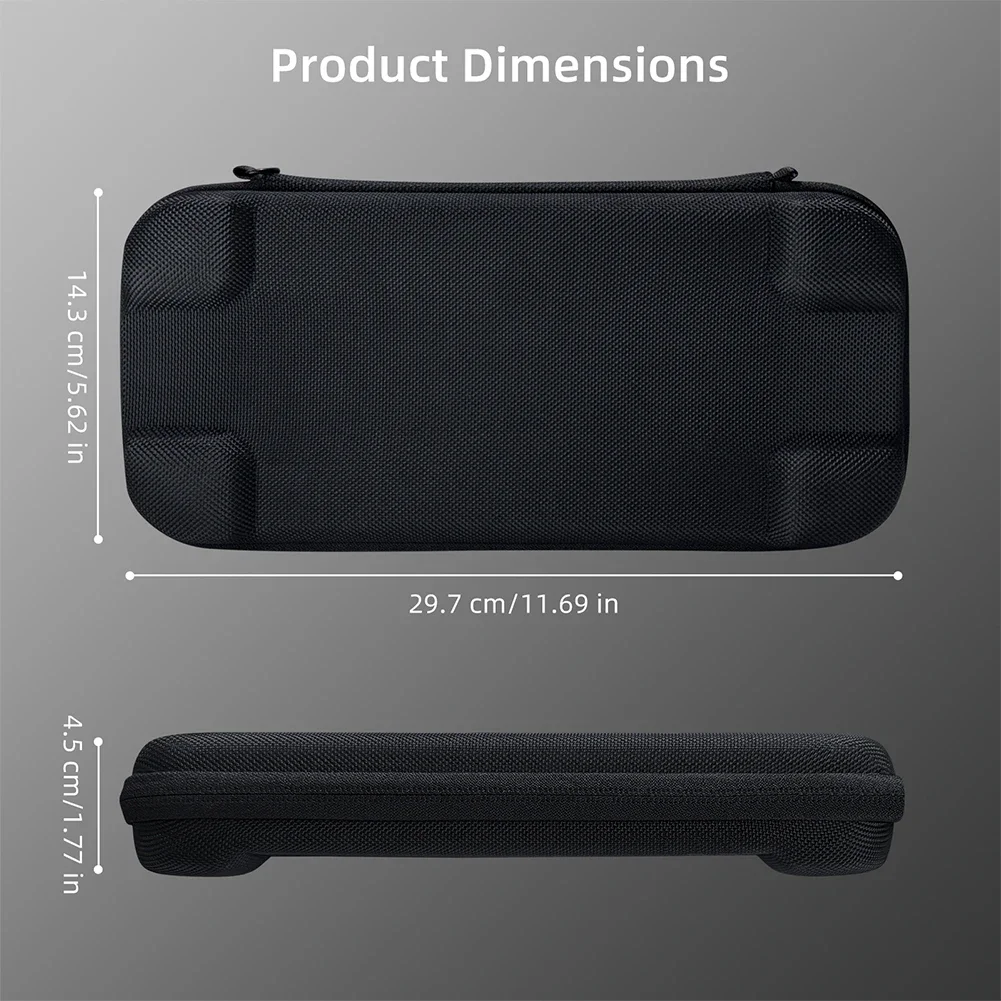 Travel Carrying Case For Nintendo Switch 2 EVA Hard Shell Shockproof Storage Bag Protective Bag Pouch for NS 2 Console Accessory