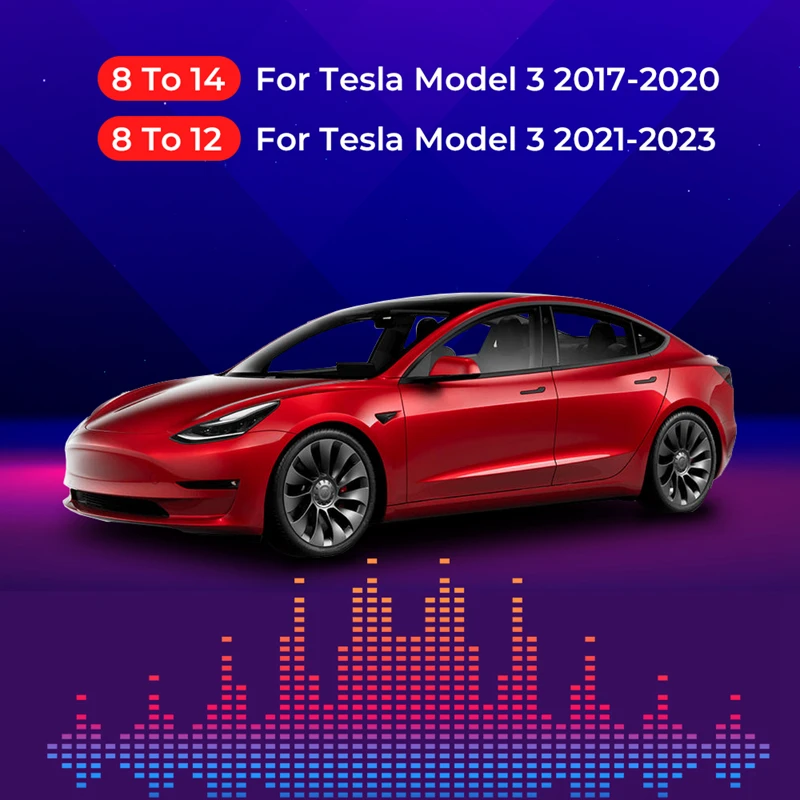 Voor Tesla Model 3 2017-2020 2021 2022 2023 Standaard Bereik Plus Sr + Inactieve Luidspreker Activering Draad Harnas Audio-Upgrade Kit