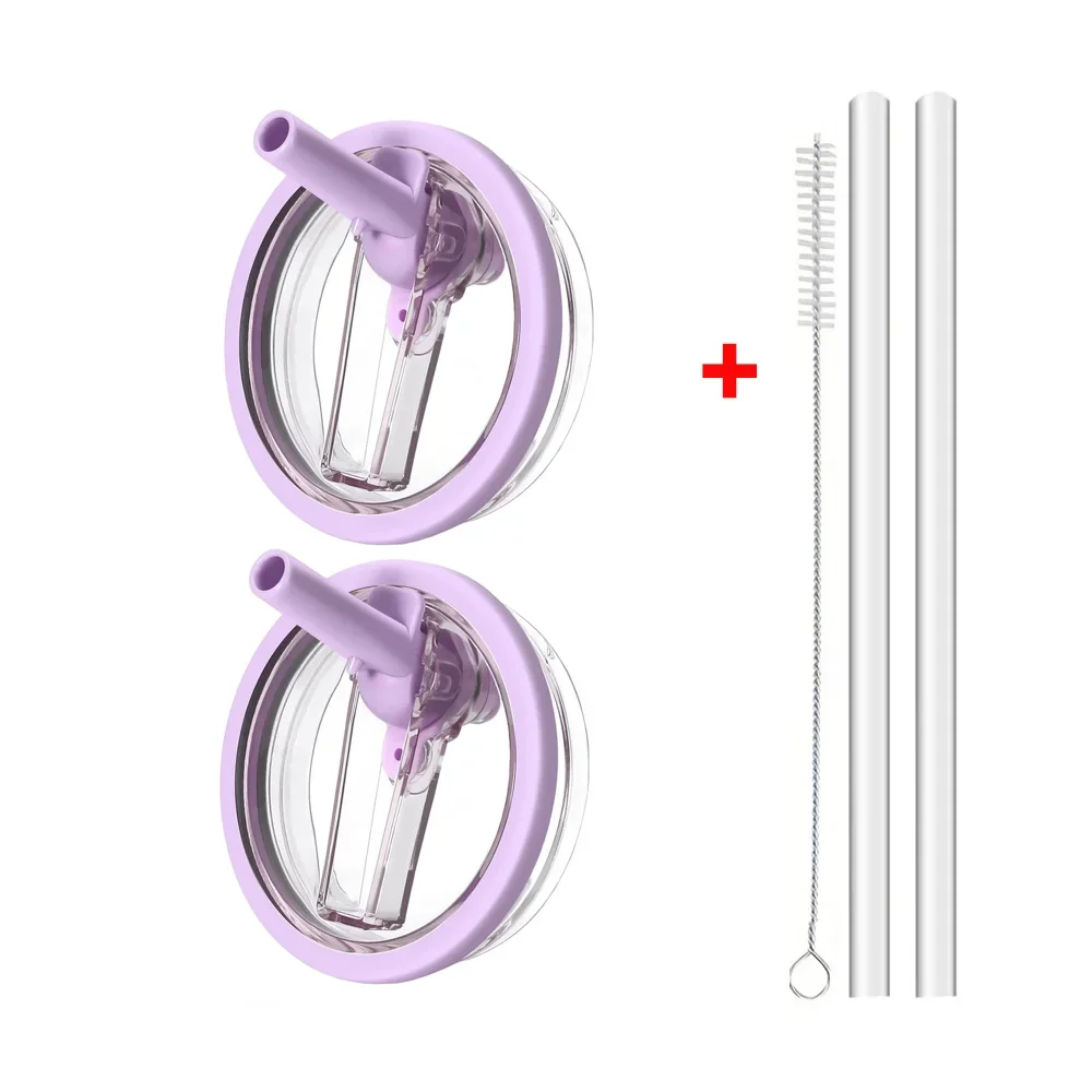 Universal 40oz Leak-Proof Flip Straw Tumbler Lid Replacement