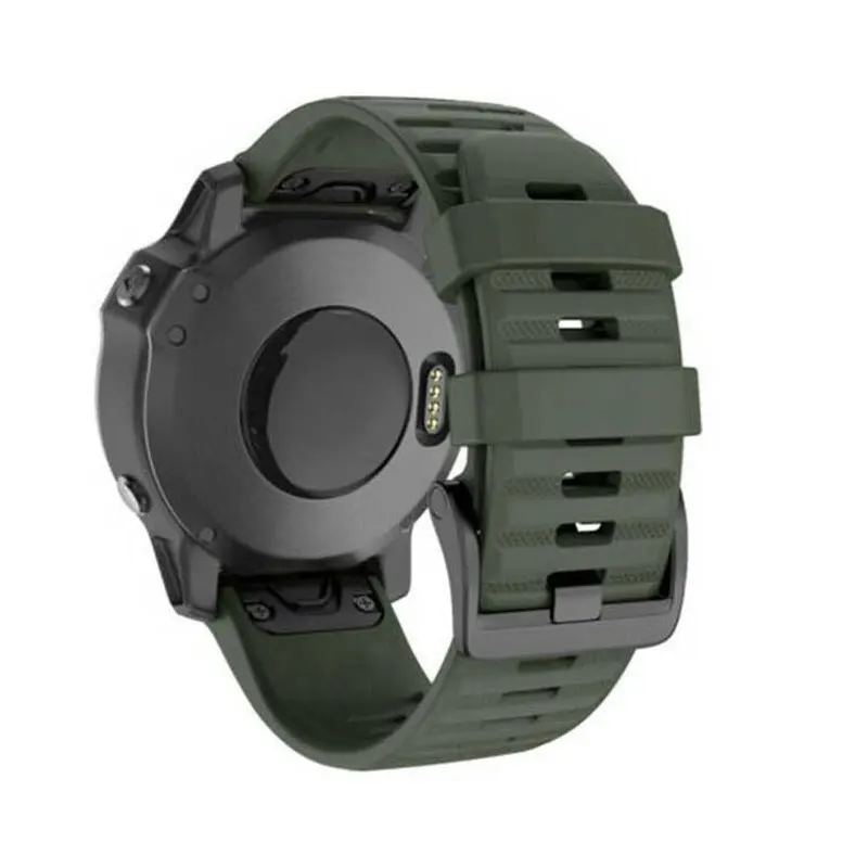 Versatile Silicone Quick Release Watch Strap - Easy Fit Wristband in Multiple Sizes