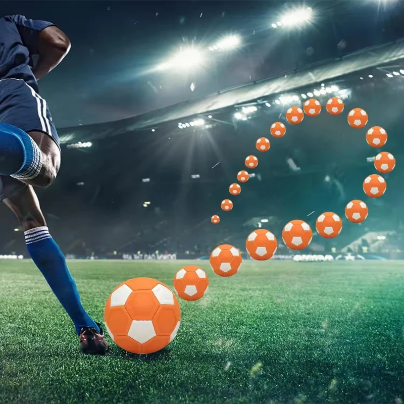 1 Pc Sport Curve Swerve Soccer Ball Football KickerBall Great Gift for Boys and Girls Perfect for Outdoor & Indoor Match or Game