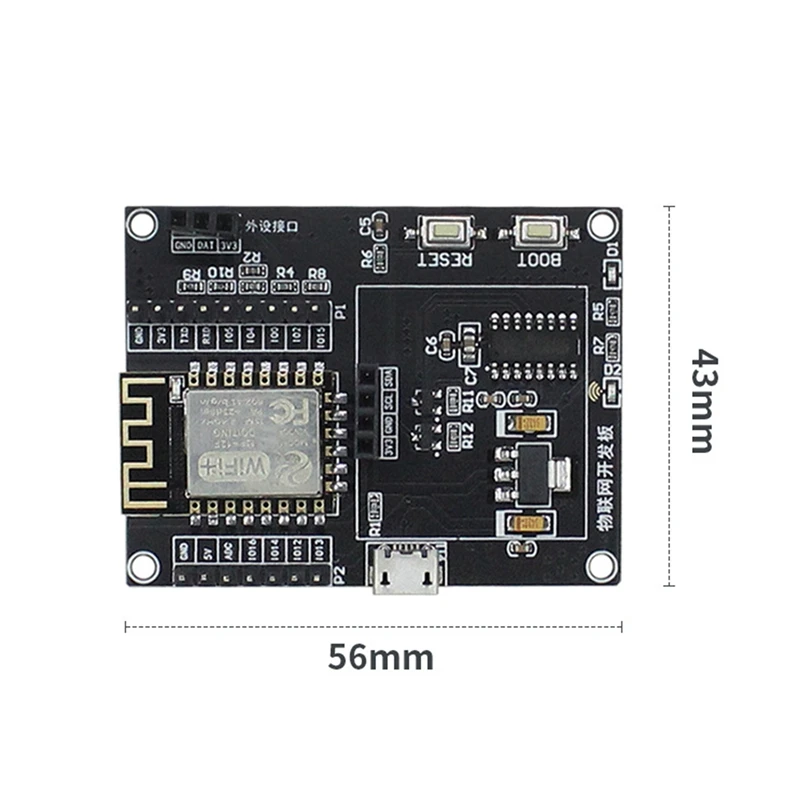 

ESP8266 Internet Of Things Development Board+USB Cable SDK Development WIFI Network Serial Port Module System Main Board