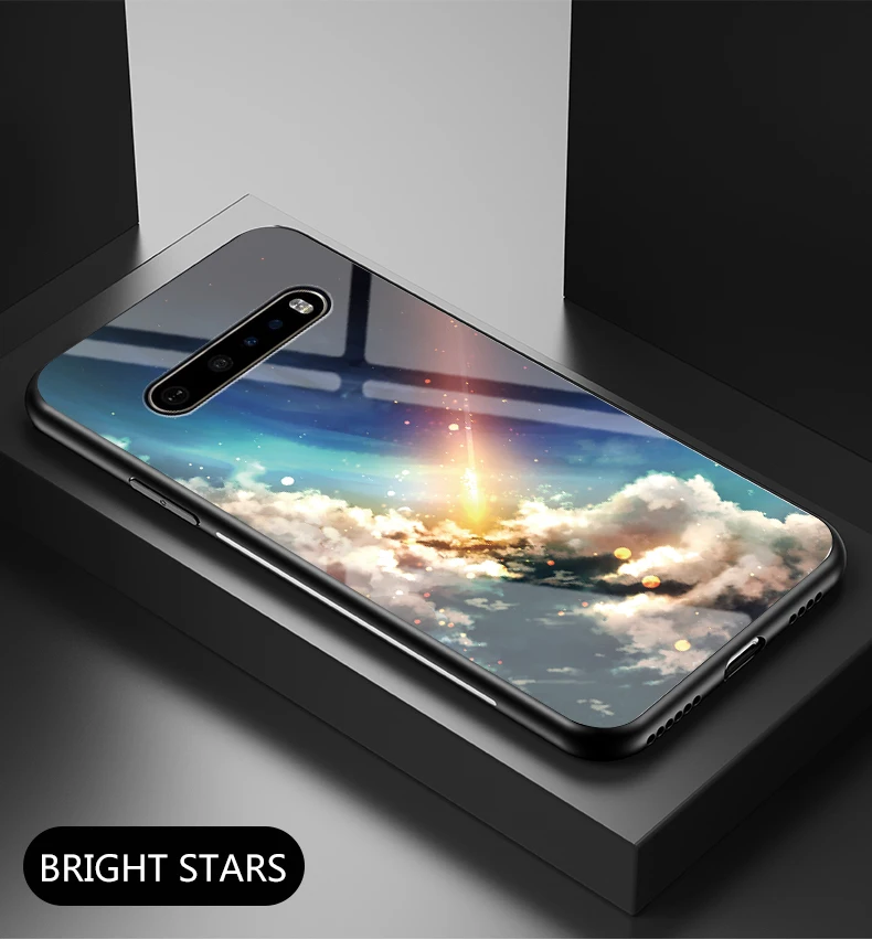 Luxury Mirror Tempered Glass Phone Case For Lg G8 Thin Series_voghion.com