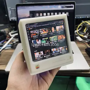Classic PC Shaped Handheld Game Player, CRT Modelo de Computador, Suporta  Rede TV Box, Built-in 180 Jogos, 3.5 Tela LCD - AliExpress