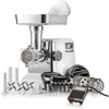 Turboforce 3000 Series 6-In-1 Powerful Size #12 Electric Meat Grinder with Foot Pedal • Sausage Stuffer • Kubbe Maker 1