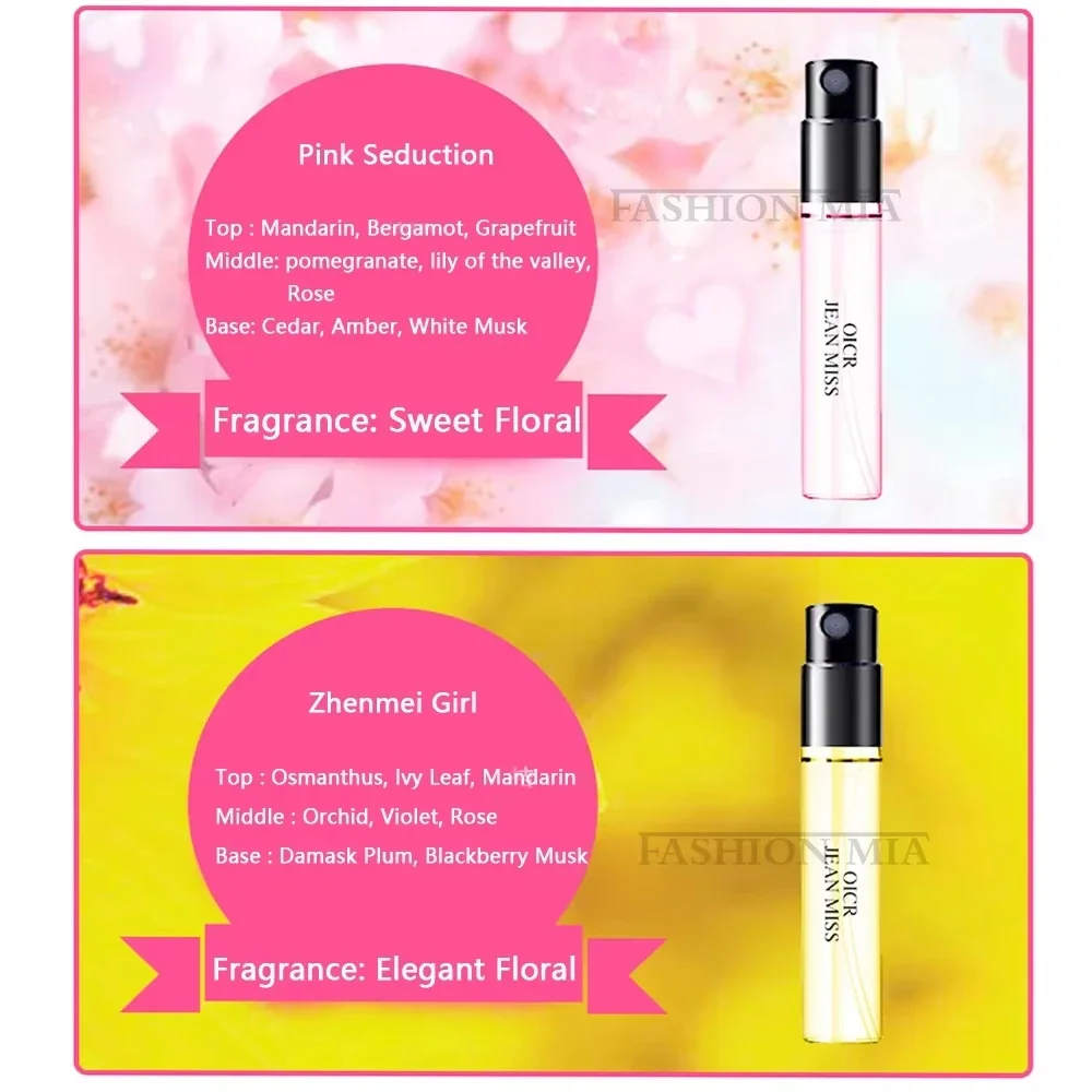 Set profumi floreali donna eau de toilette fresca lunga durata_voghion.com