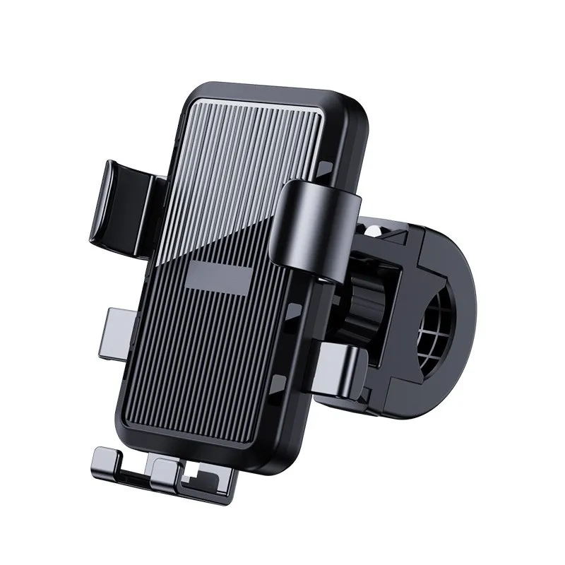 New Motorcycle Mobile Phone Holder Bicycle Electric Vehicle Mobile Phone Riding Holder Powerful Shock-proof Navigation Holder