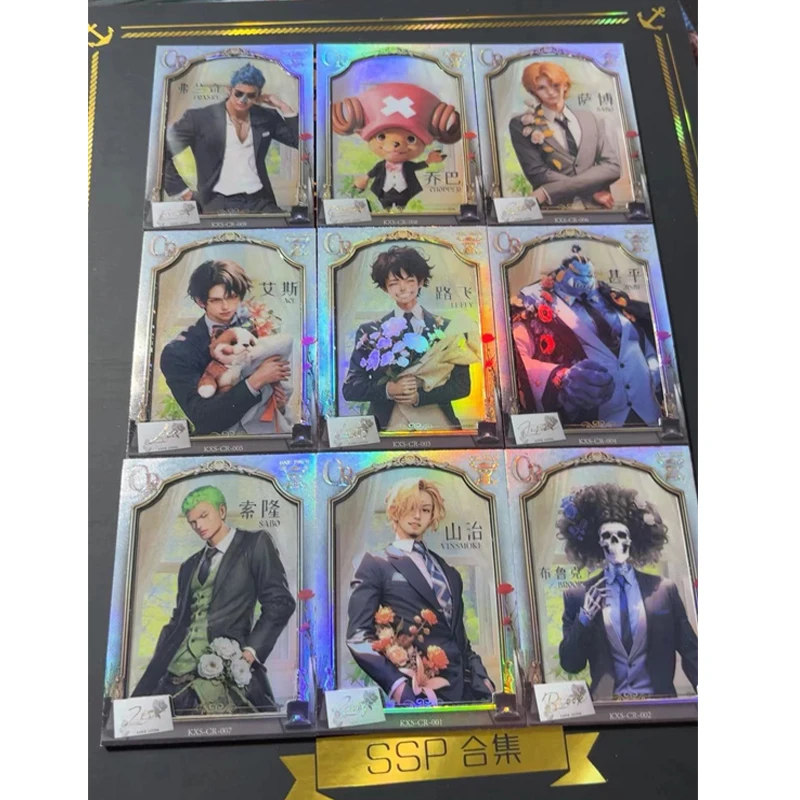 Anime One Piece Luffy Nami Zoro Robin Perona Vivi Hancock Yamato Rare Collectible Cards Children's Toys Christmas Birthday Gift 2