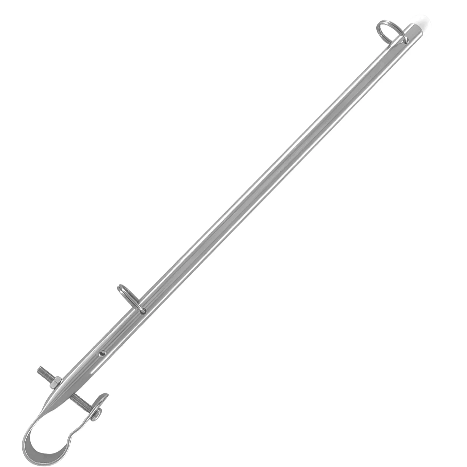 Boat Metal Flag Pole Kit 316 Stainless Steel Rustproof Flag Pole Rod