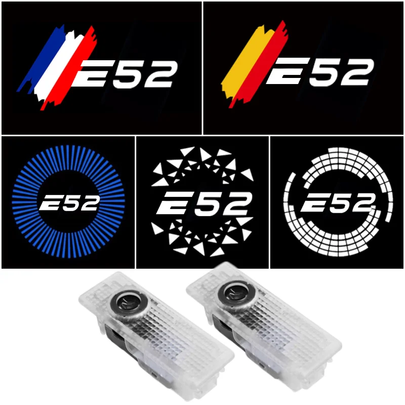 2 шт., лазерный проектор для дверей автомобиля Z8 E52 1999-2003