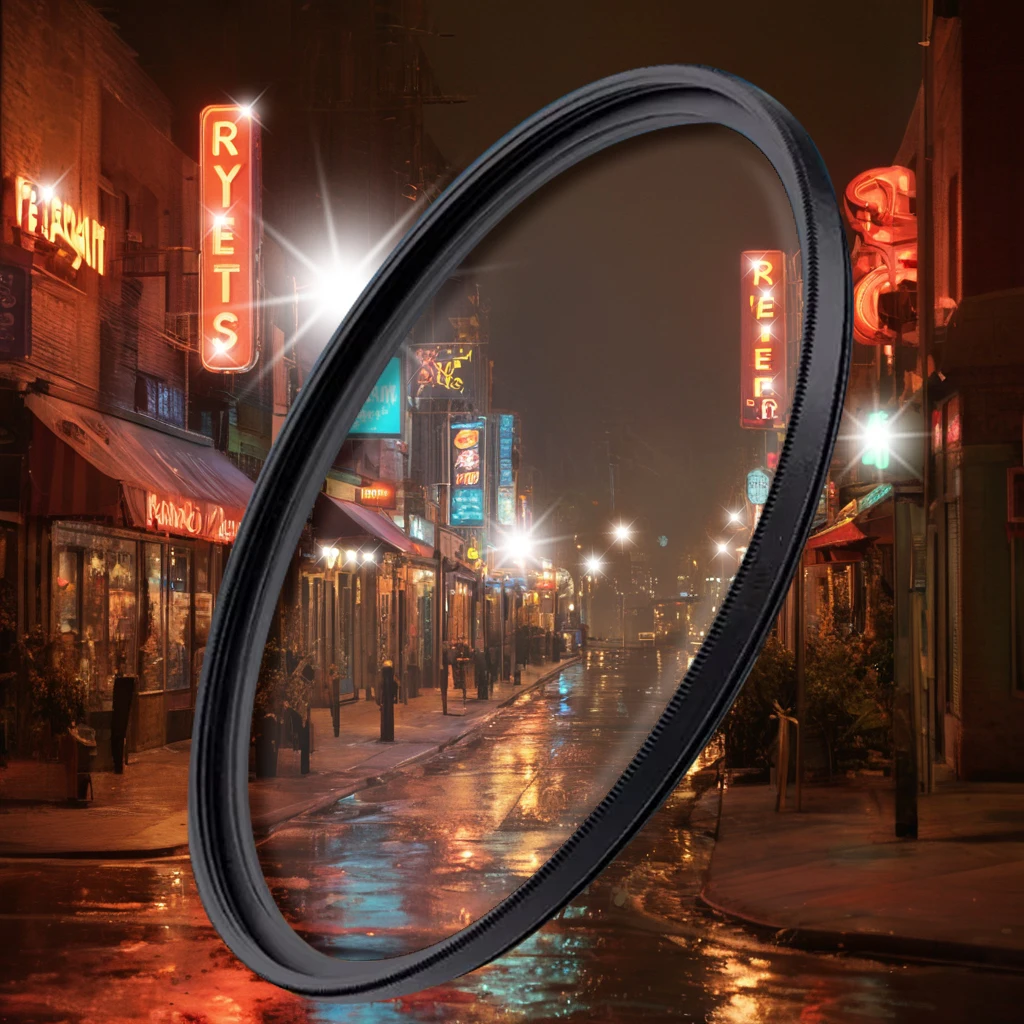 Star Line Lens Filter 3 in 1 Kit 4 6 8 Line Lens Filter for Photographing Night