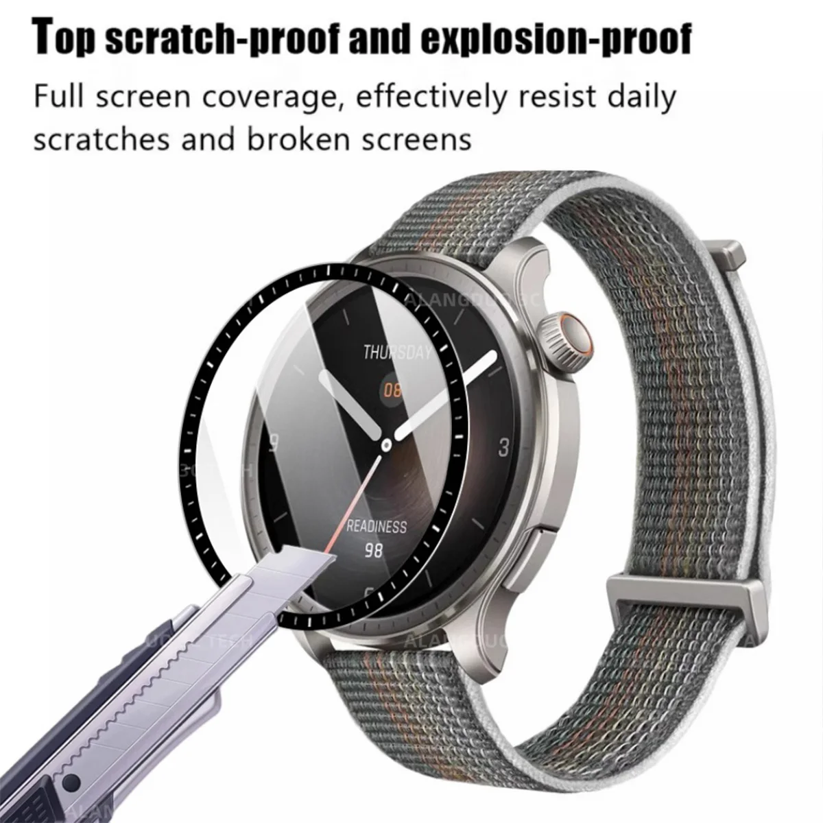 Curved Clear Anti-Fingerprint Screen Protector