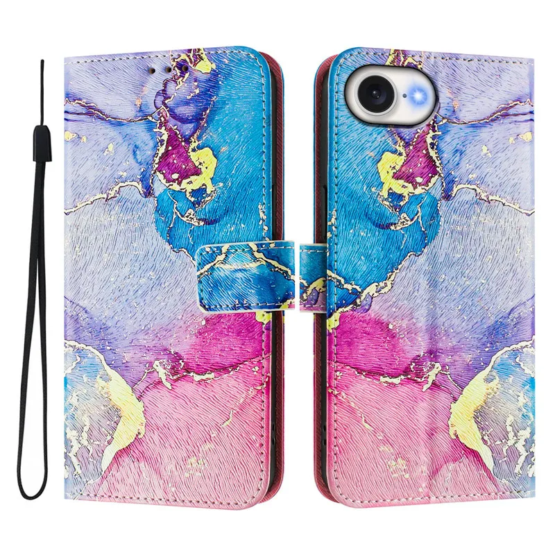 Elegant Leather Wallet Phone Case - Cat, Flower, and Bear Design