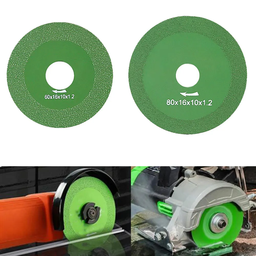 Glass Cutting Disc 60/80mm Glass Cutting Disc Marble Saw Blade Ceramic Tile Polishing Grinding Disc Durable And Practical Tools