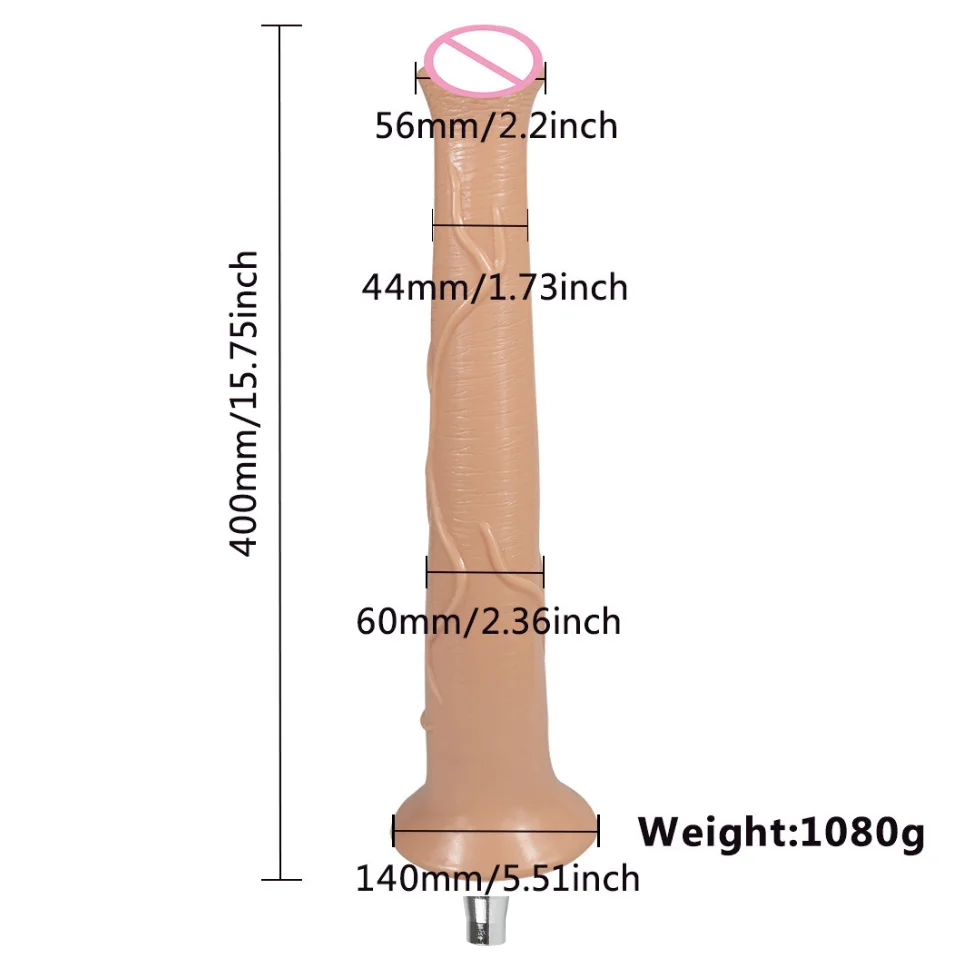 Pênis de Cavalo YOCY Silicone Com Ventosa Colorido