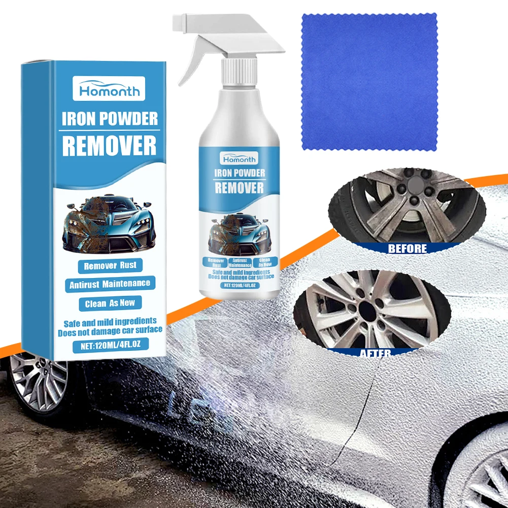 120ml Metal Cleaning Rust Spray Multi-Purpose Rust Remover Inhibitor Metal Paint Cleaner Iron Remover Maintenance Spray