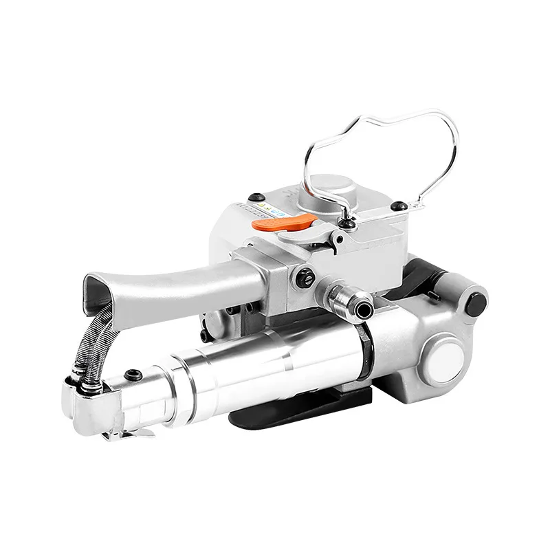 Pneumatic Strapping Machine Portable Alloy Packaging Machine Handheld PP Plastic Seal Packer PET Straps Hot Melt Baling Press