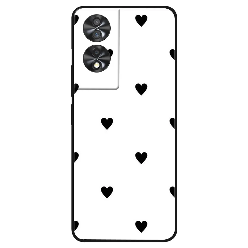 Shockproof TPU Soft Silicone Phone Cover with Cute Painted Design