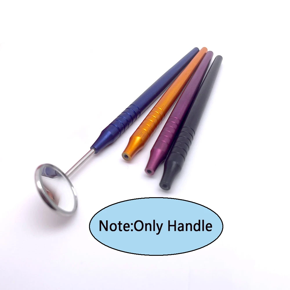 

Stainless Steel Dental Mirror Handle Multifunction Oral Care Tool Teeth Cleaning Inspection Handle Oral Tools