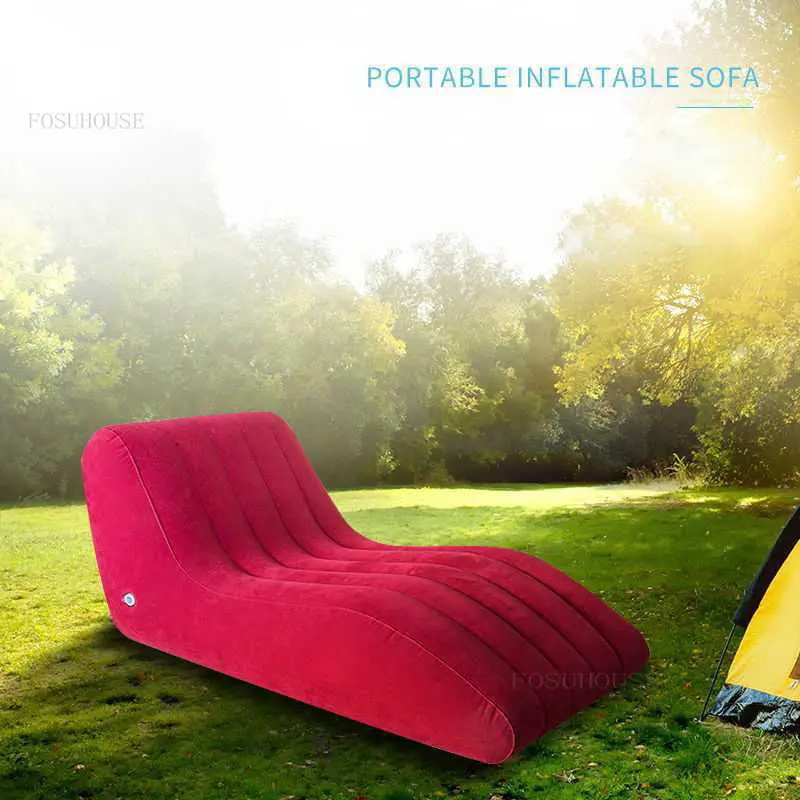 Dormitory Homestay Furniture Foldable Hotel Sofas Outdoor Camping Beach Sofa Bed Portable Living Room Bedroom Leisure Sofa Chair