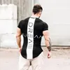 Mens Sport T-shirt Quick Dry Running Tshirt Cotton Bodybuilding Sportwear Short Sleeve Tee Tops Fitness Men Gym T Shirt Rashgard 5