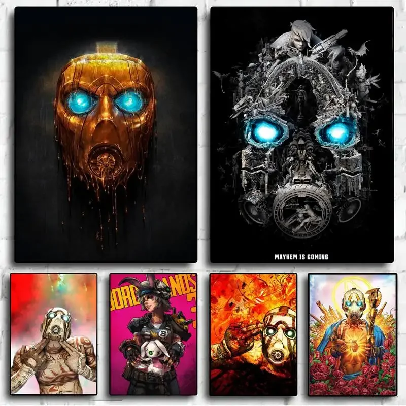 Gioco B-Borderlands Poster Immagini A Parete Per Soggiorno Autunno Decor Piccolo
