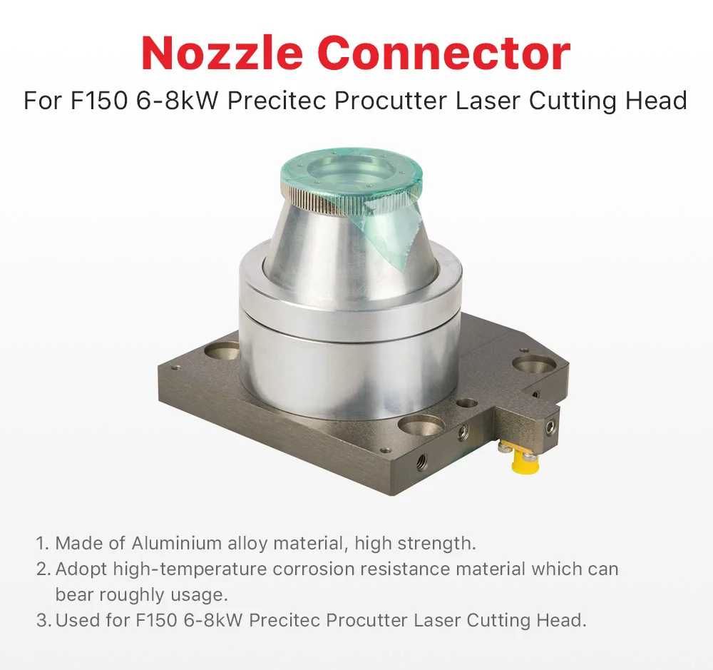 Ultra arayc laser düsen anschluss teil für precitec procutter eco f150 6-8kw faserlaser schneidkopf – Detail 1