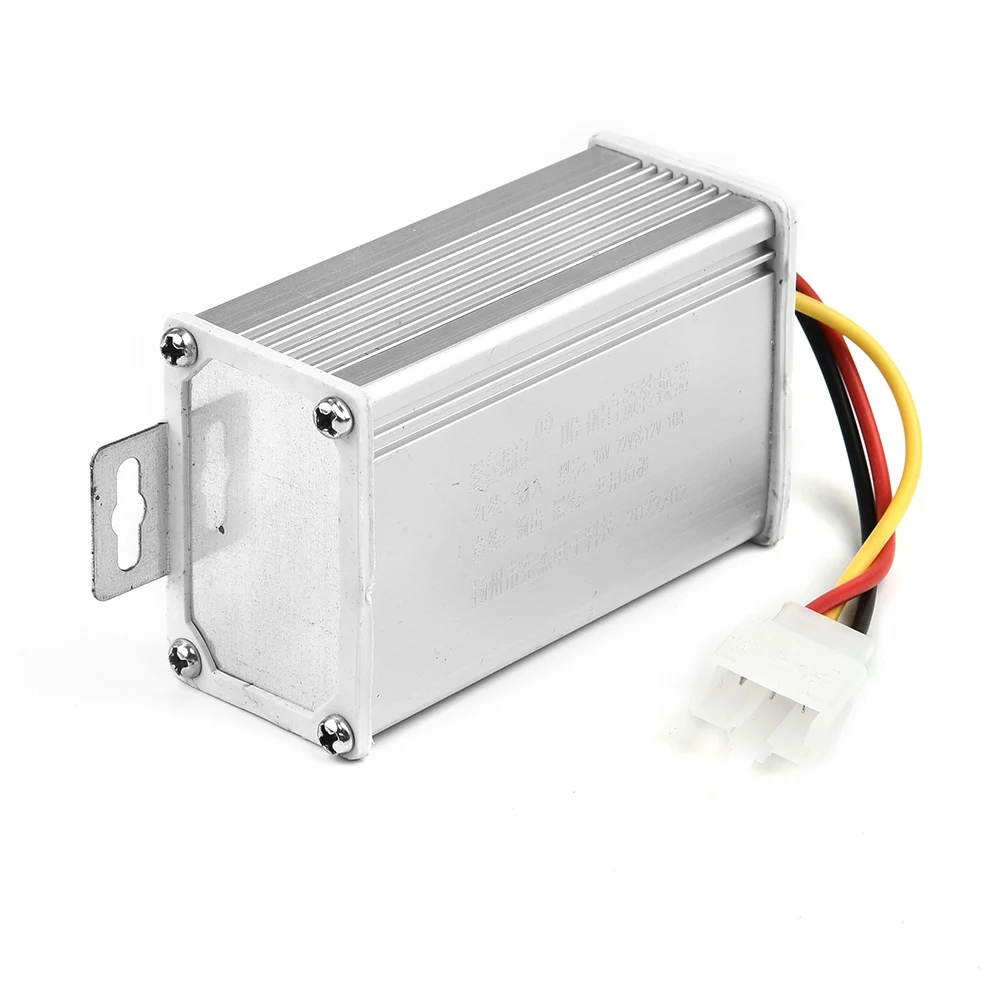 DC Converter Adapter Transformer DC 36V-72V To 12V 10A For Electric Bicycle Converter Down Transformer