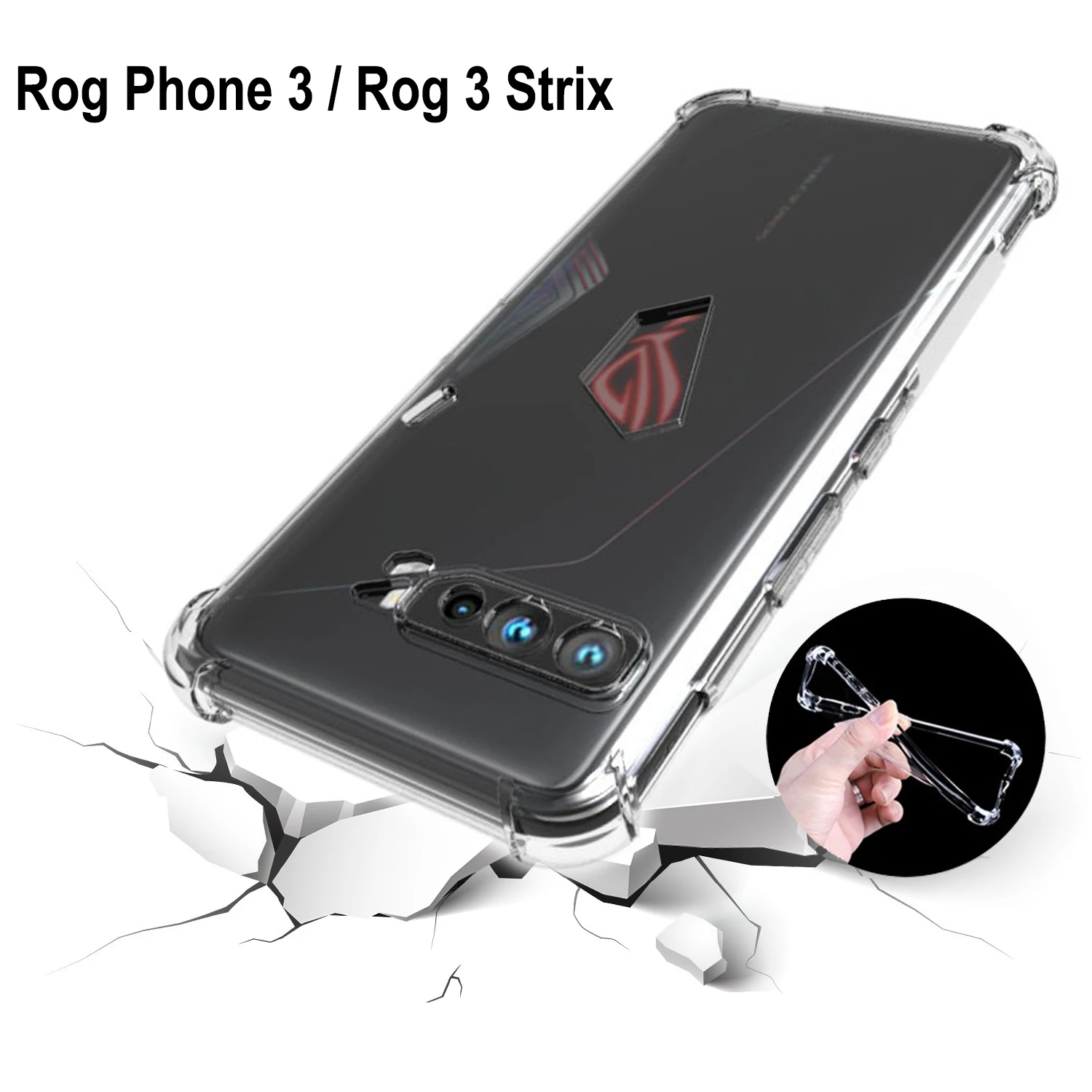 Shockproof Air Cushion Silicone TPU Back Cover