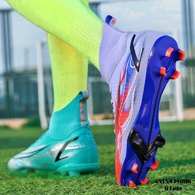 Zapatos de Mbappe de para niños, fútbol, zapatos de campo, zapatos de entrenamiento para hombres, zapatos para exteriores, TF/FG _ - AliExpress Mobile