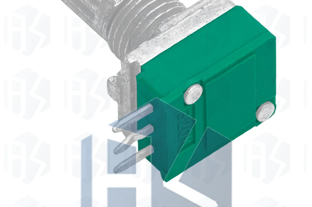 B5K B10K B20K B50K B100K B500K Audio Verstärker Versiegelt Potentiometer 15mm Welle 3pins 6pin RK097N – Detail 18