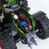 RTR LESU 1050 RC 1/16 Tractor 4X4 Assembled Painted Metal Chassis Model with Light Sound Differential Lock Cabin ServoToy 6