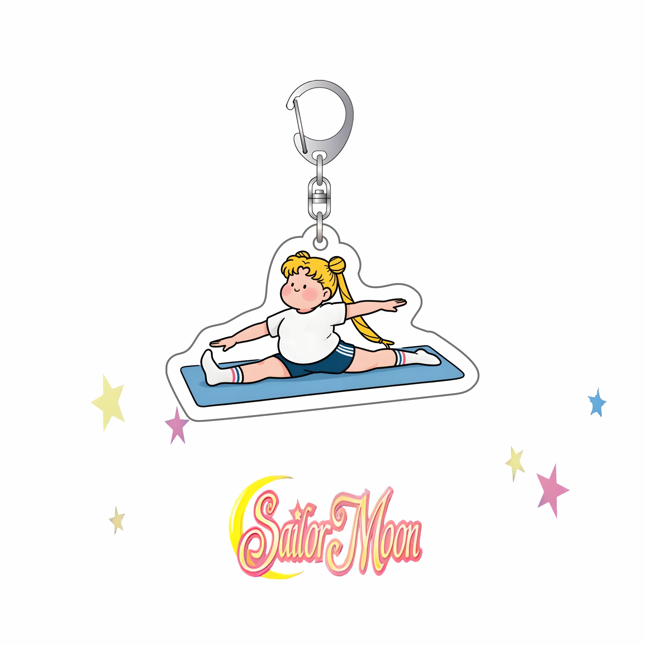 Sailor Moon Chibi Anime Keychain - Kawaii Bag Charm Pendant Accessory