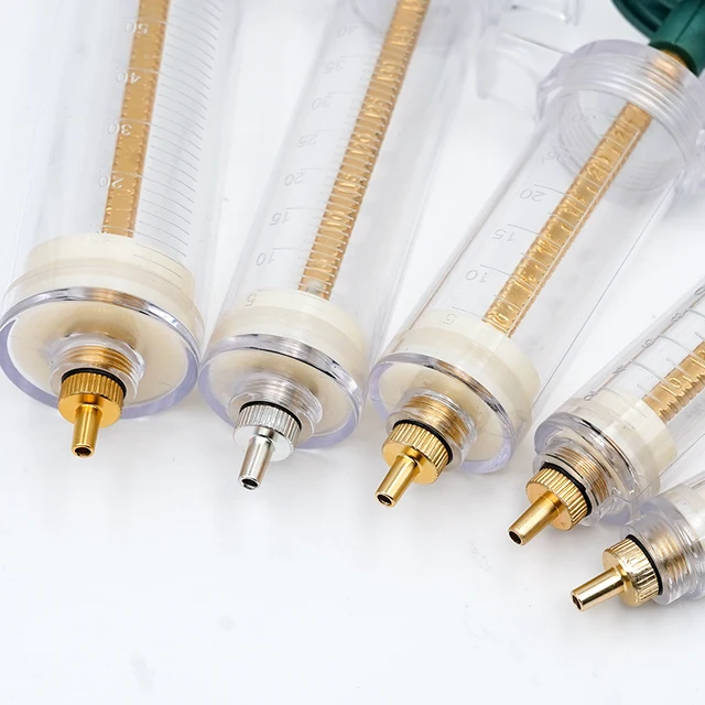 Birds Pet Feeding Syringe, Bird Parrot Manual Feeding Water Rearing Gavage Curved Needle, Adjustable Feeding Syringe 10ml-100ml 5