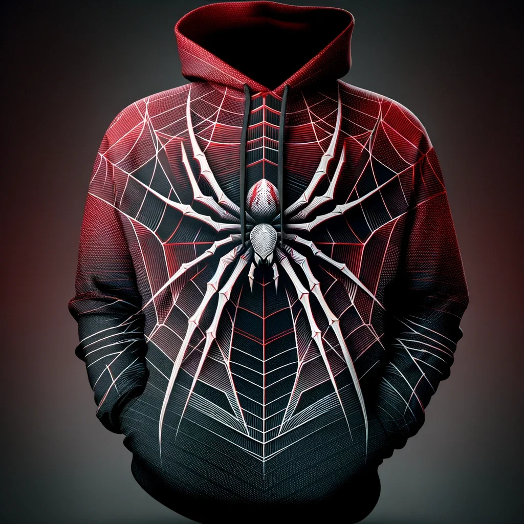

Мужская повседневная толстовка с 3D-принтом 3DSpider, пуловер с капюшоном для отдыха, одежда для мужчин