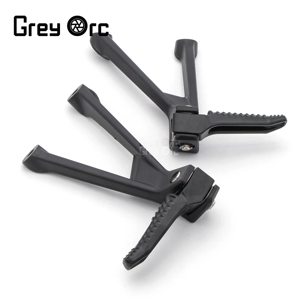 Motorcycle Black Chrome Rear Foot Pegs Pedal Footrest For BMW M1000RR 2020-2022 S1000RR 2019-2022 2020 2021 Accessories